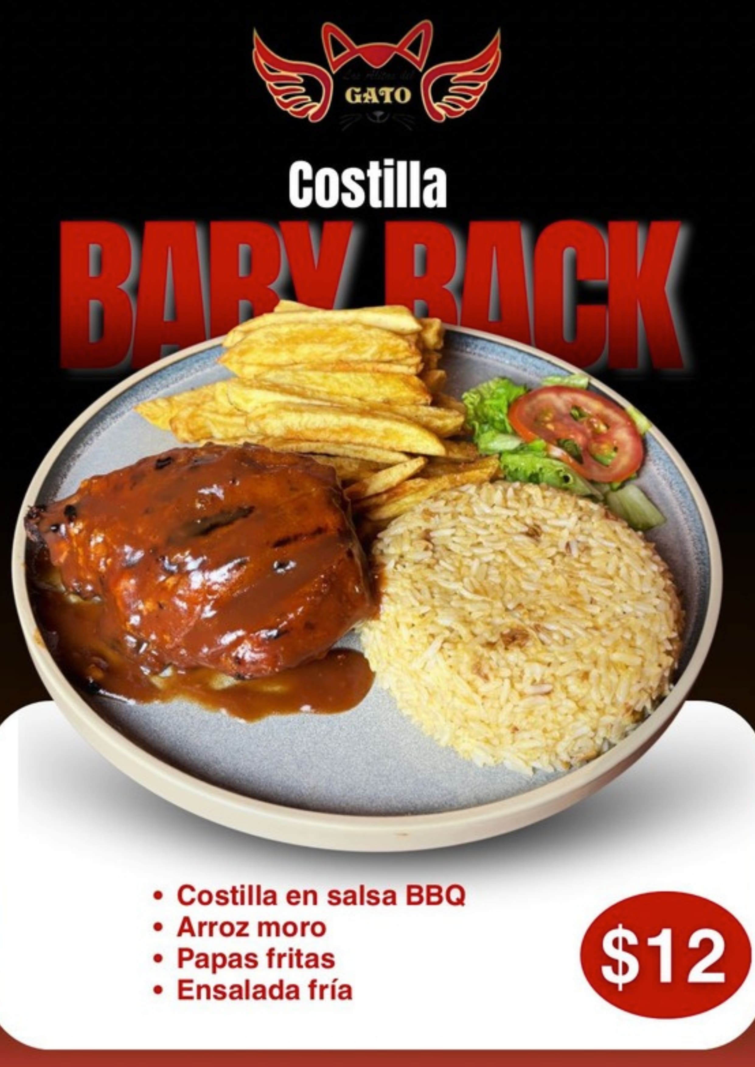 Costillar BBQ 250 gr