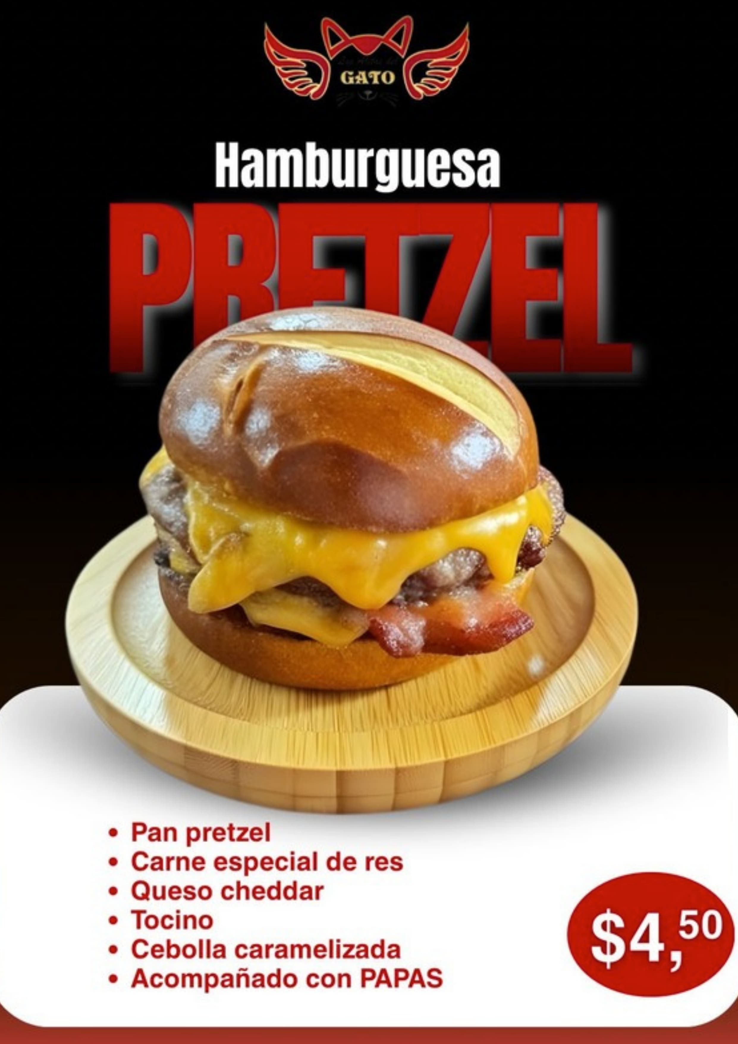 Promo Burgers (lunes, martes)